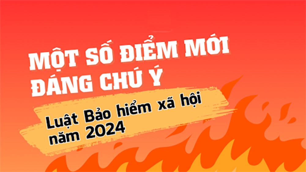 Những thay đổi đáng chú ý của Luật Bảo hiểm xã hội 2024